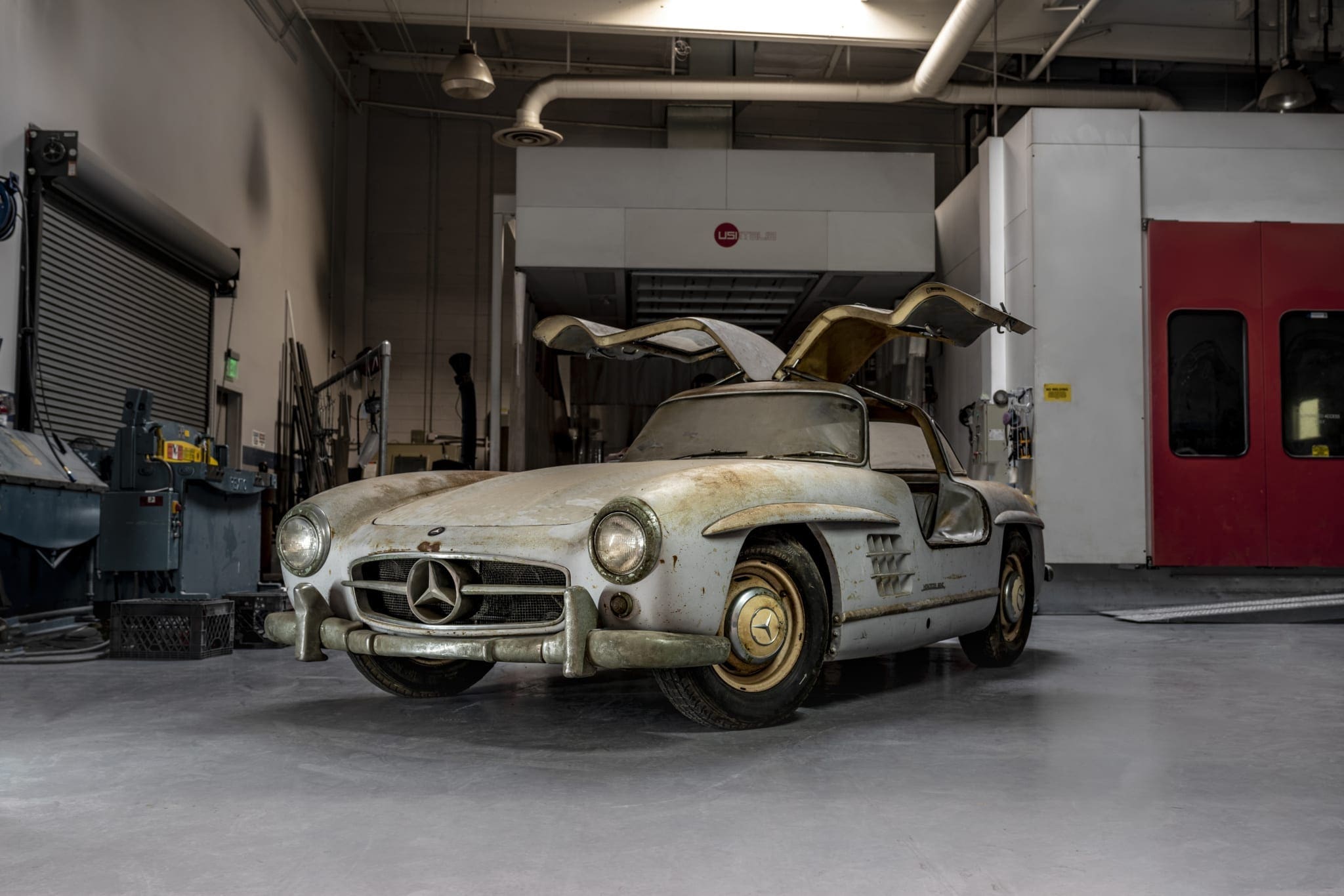 Deze barnfind is de natte droom van elke autoliefhebber
