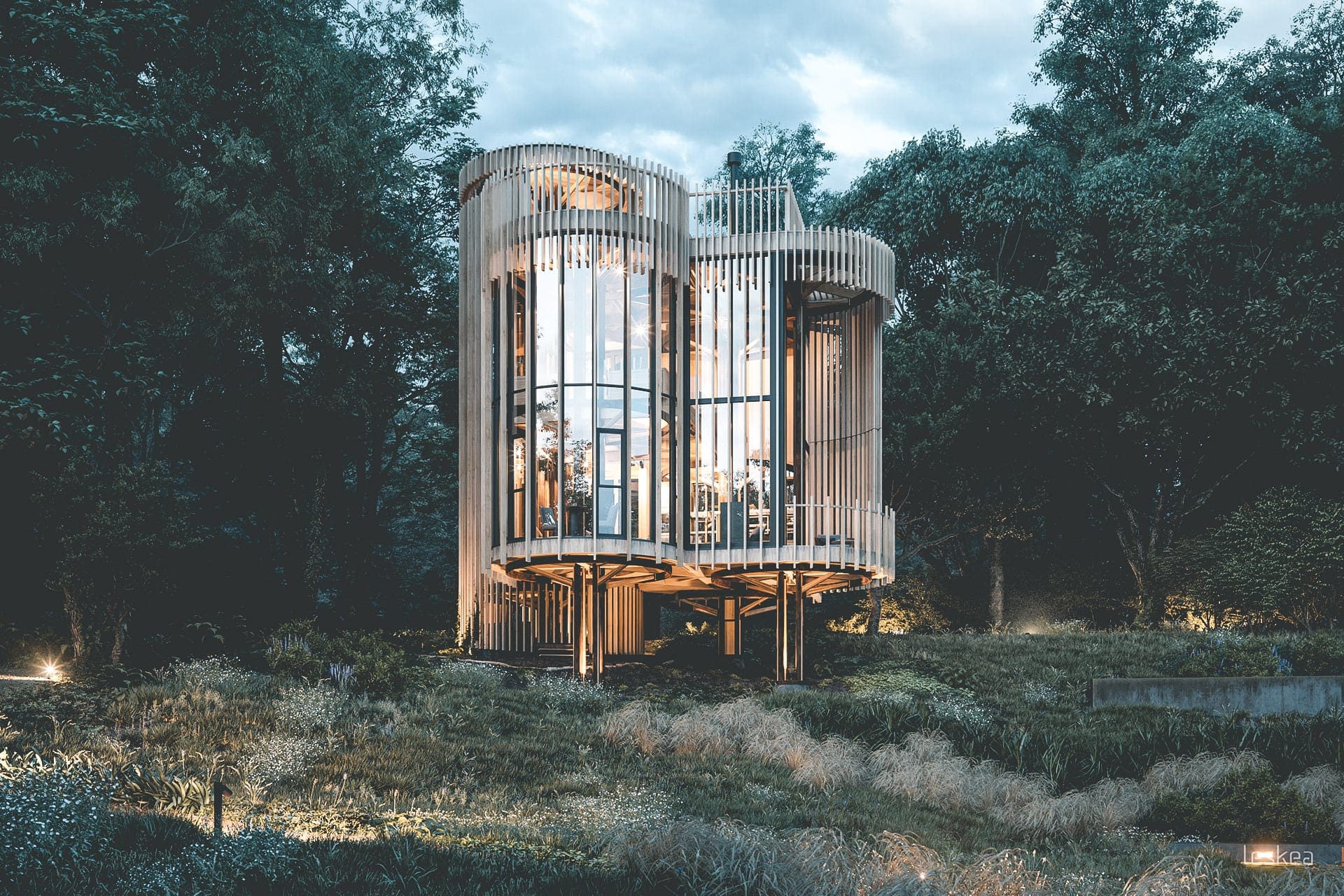 Unieke boomhut met panoramisch uitzicht in Kaapstad