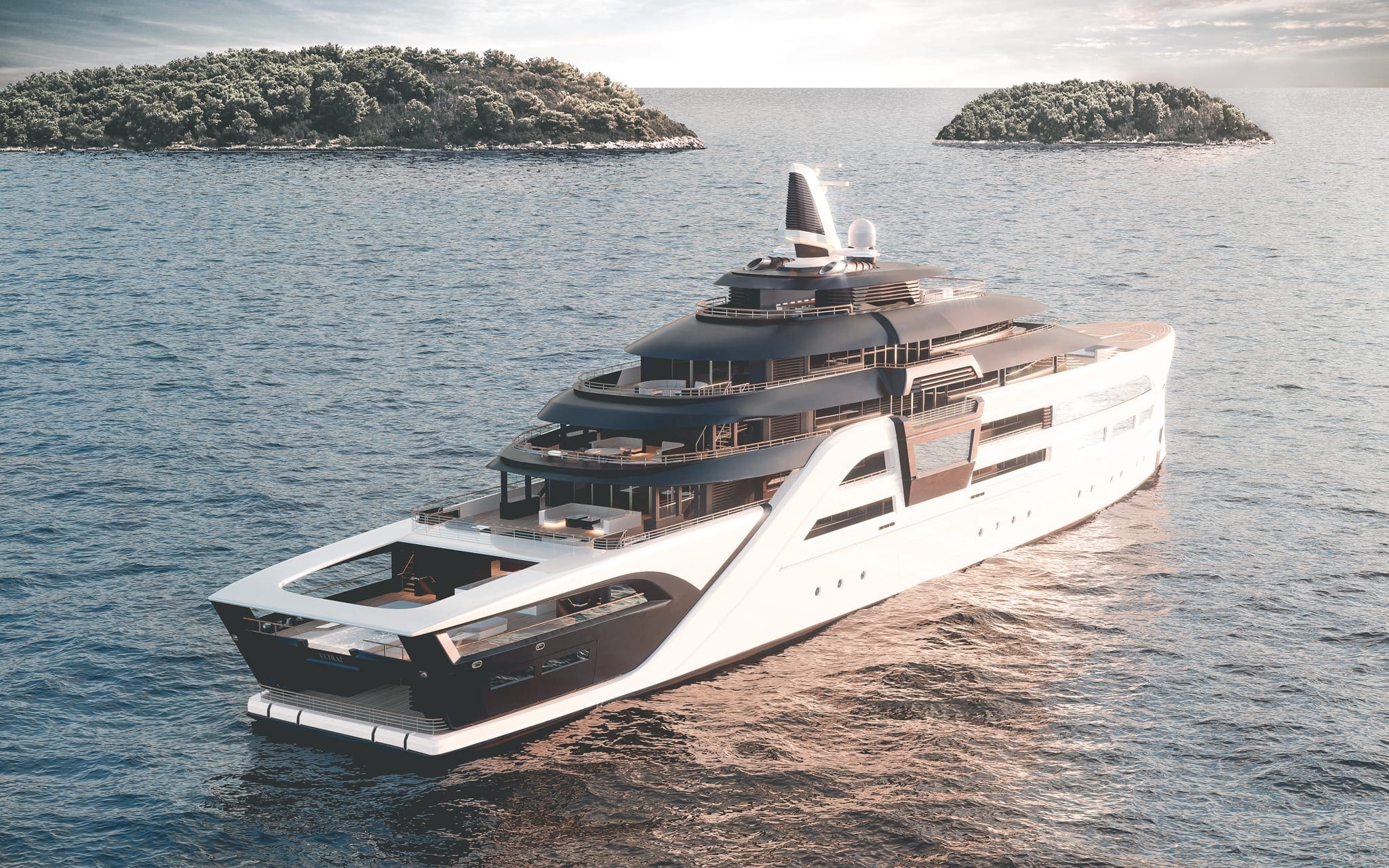 Ultieme privacy en luxe: dit superjacht van 91 meter heeft alles
