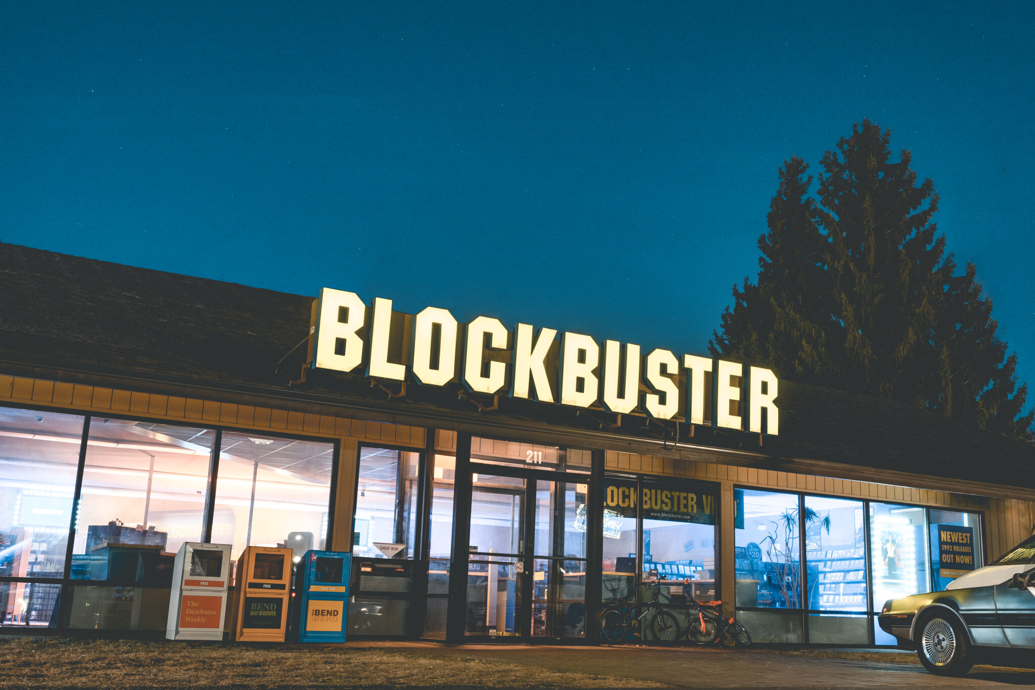 Je kan nu in de laatste Blockbuster van de VS slapen