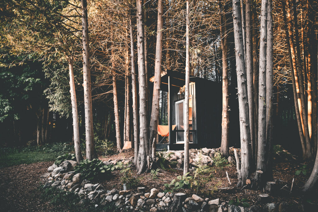 Airbnb Finds: luxe bungalow in het Canadese bos onder het noorderlicht