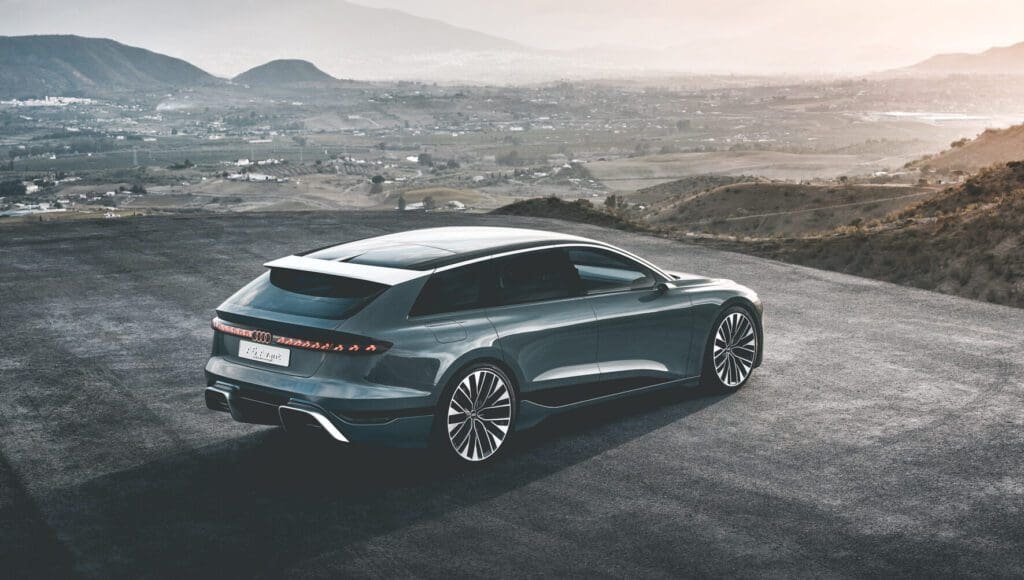 De dikke Audi A6 Avant e-tron is almost ready