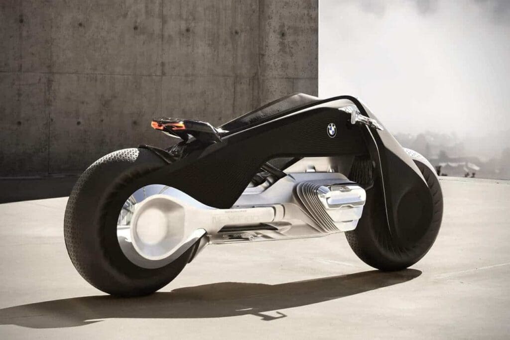 Deze motor is zo veilig dat je geen helm nodig hebt!
