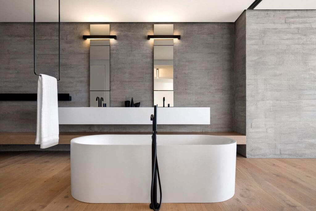 Interior Inspiration: minimalistische badkamers