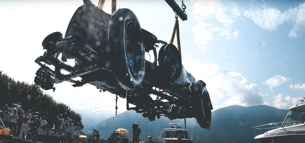 Een Bugatti uit 1925 lag decennia lang op de bodem van een meer