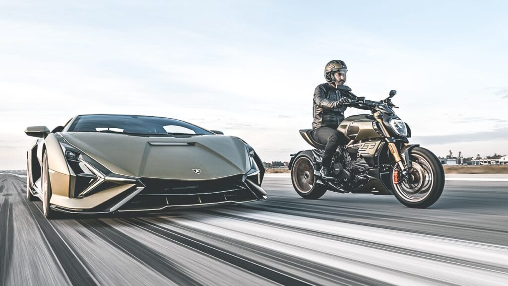 Ducati Diavel Lamborghini