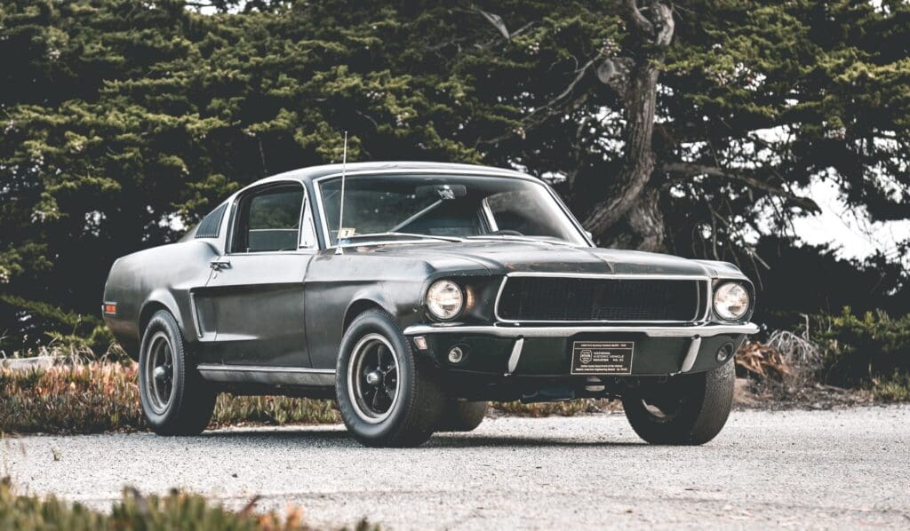 De originele Ford Mustang Bullitt uit 1968 staat te koop