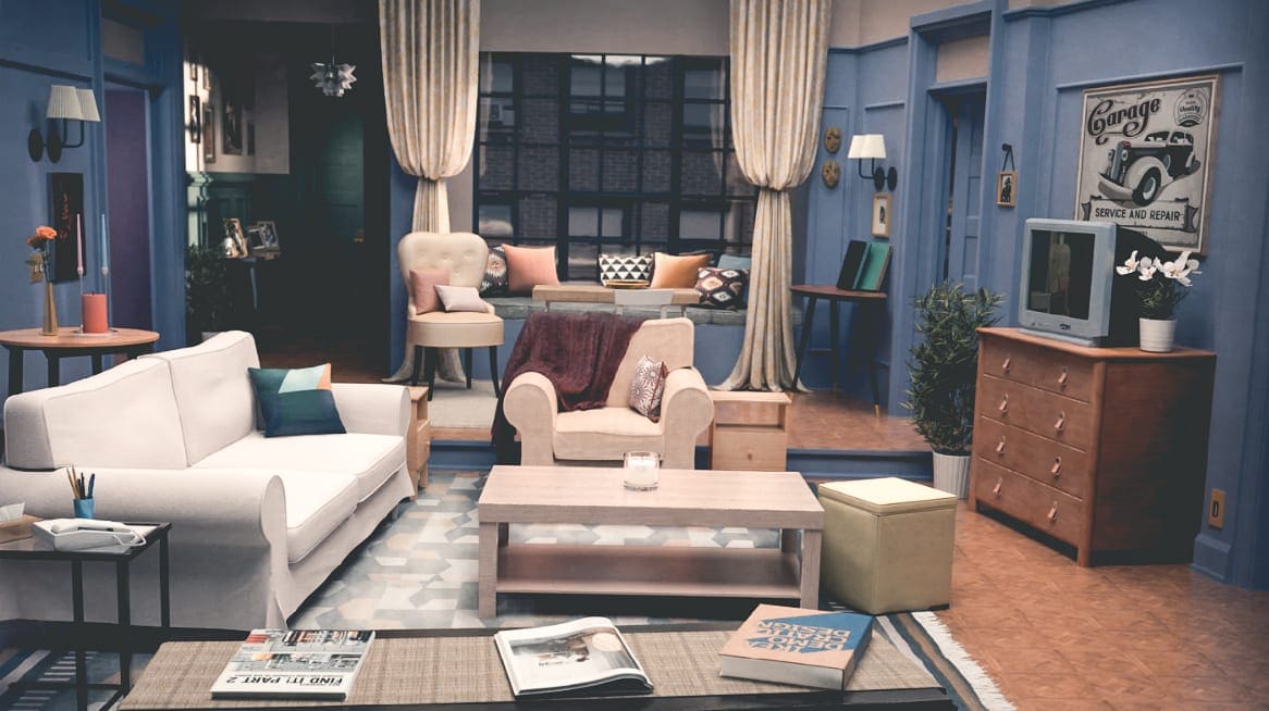 IKEA komt met iconische woonkamers van TV-series