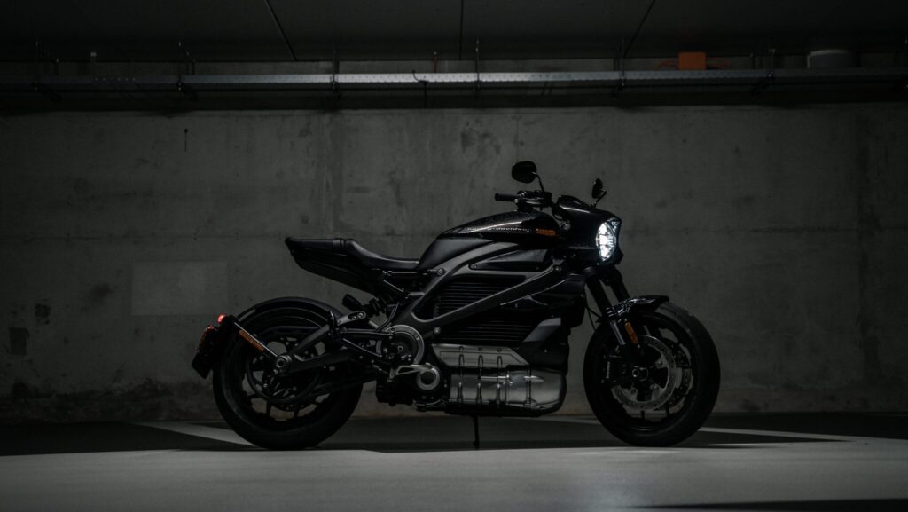 De volledig elektrische Harley-Davidson LiveWire: fast as lightning