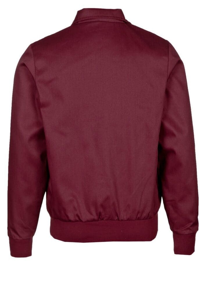 Harrington jacket bordeaux rood 2