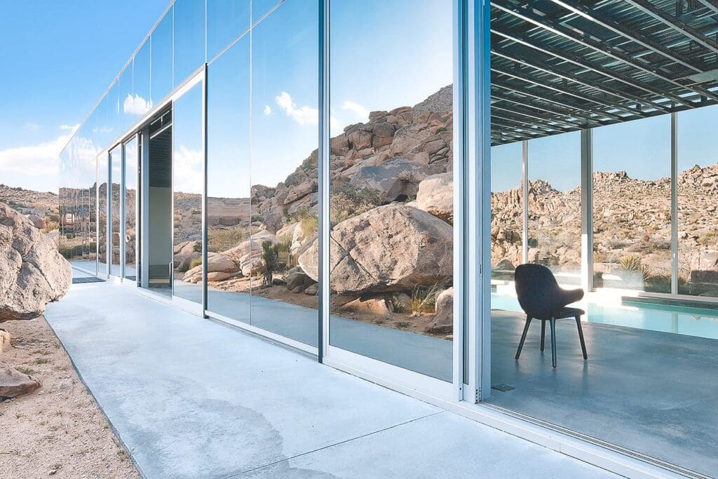 California, Airbnb Finds: een architecturaal wonder van glas in LA