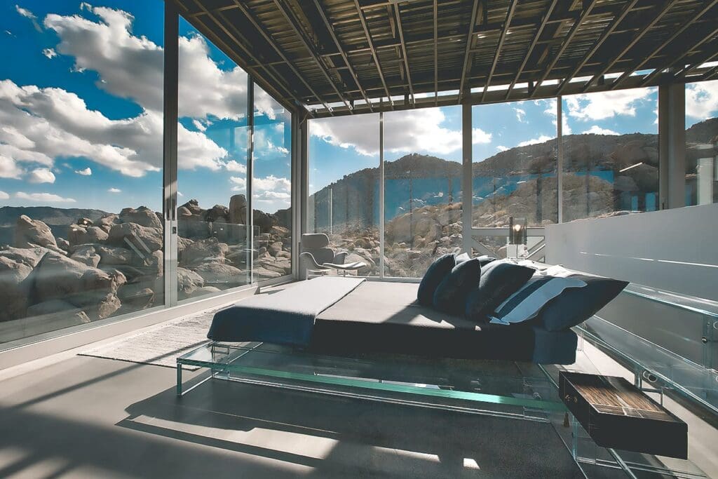 California, Airbnb Finds: een architecturaal wonder van glas in LA