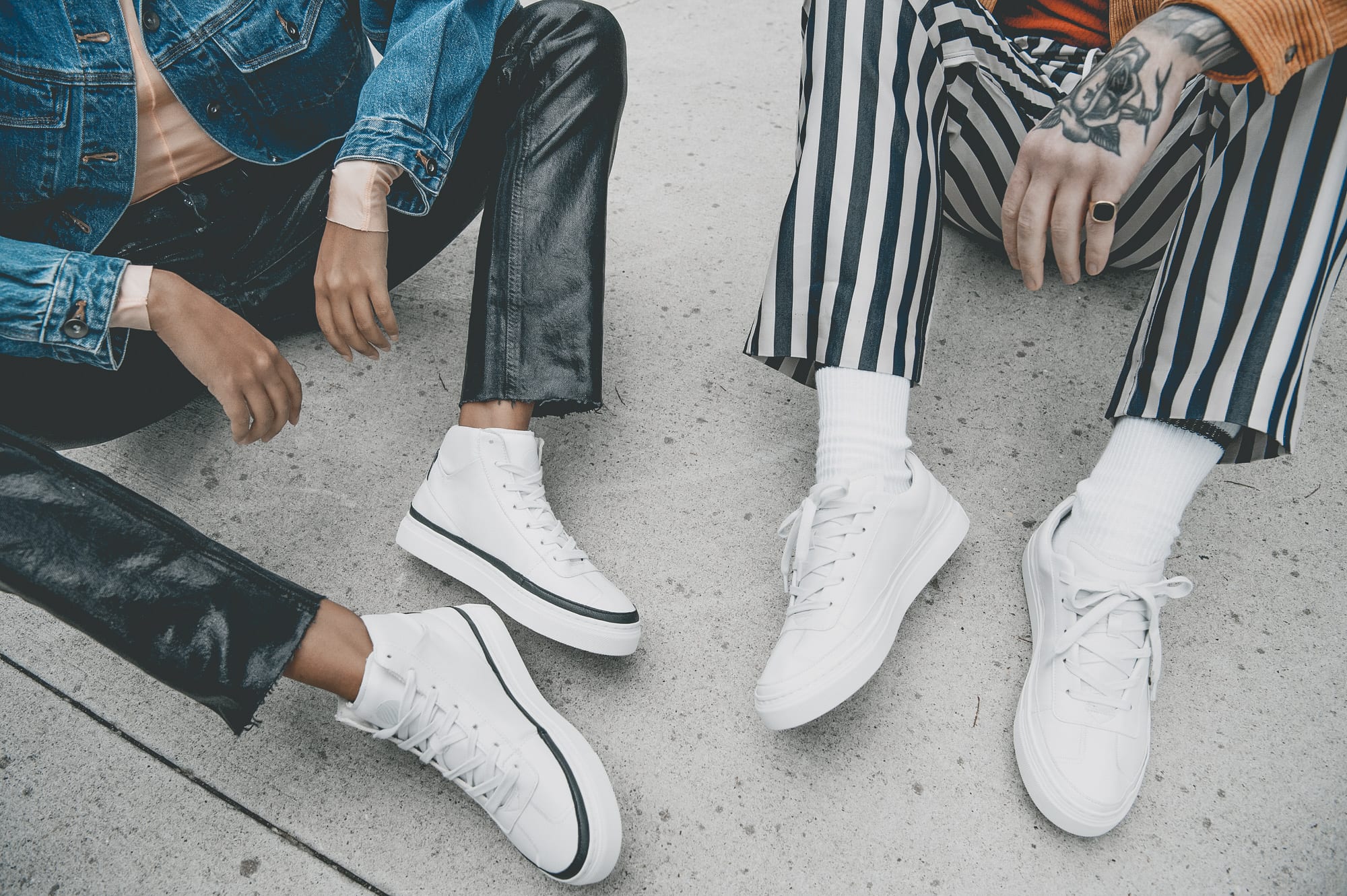 Deze sneakers van appel-leer veranderen de schoenengame