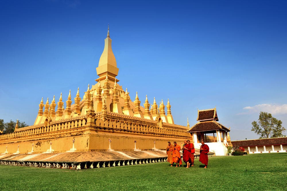 Laos gouden tempelk