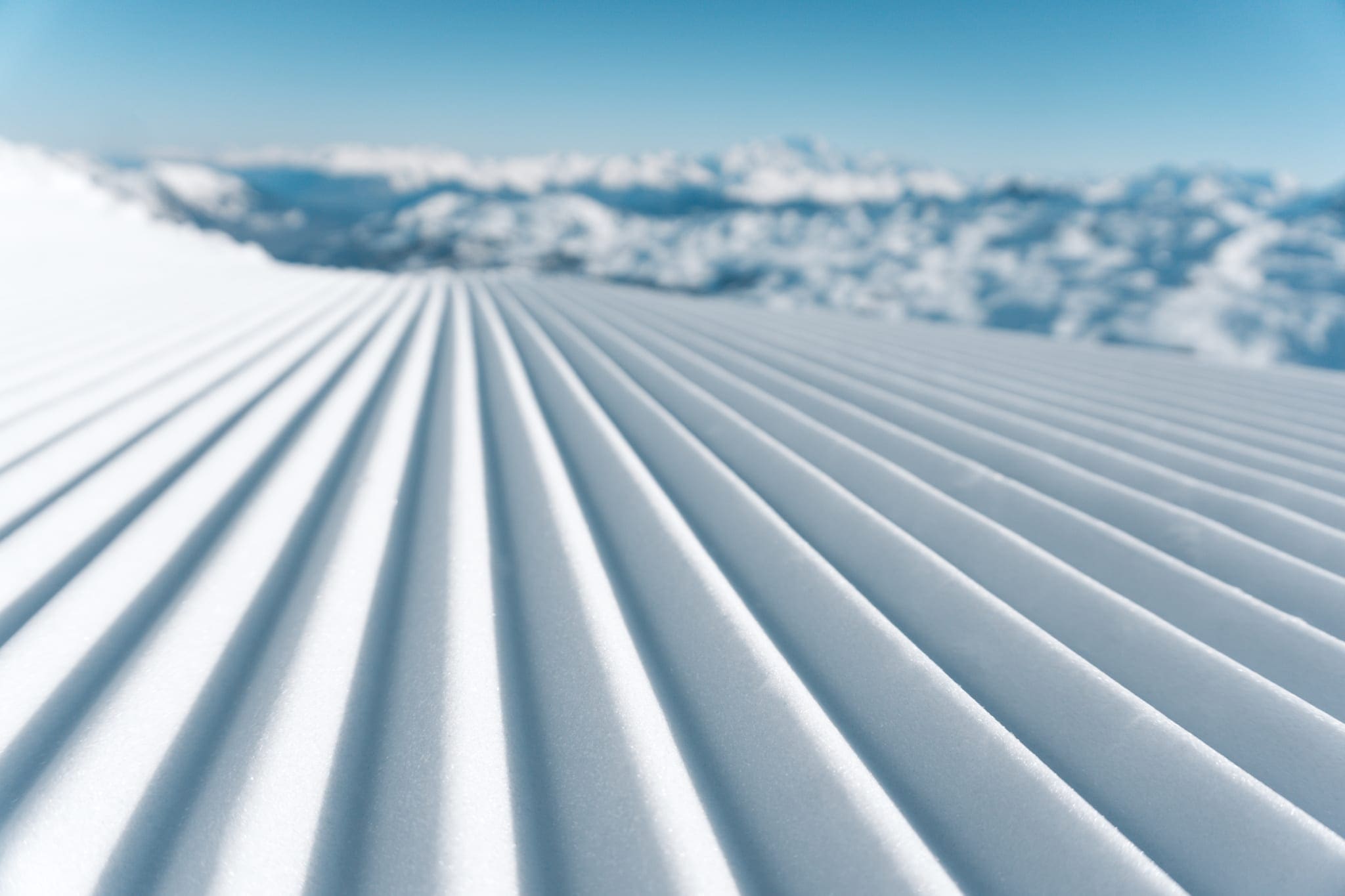 Zet jouw handtekening in de sneeuw tijdens de First Track in Les Menuires