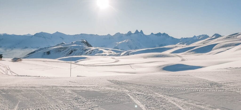 Les Sybelles: een zonnig paradijs voor de beginnende skier!
