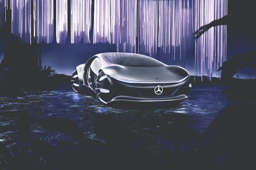 Deze Mercedes-Benz is geinspireerd op de film AVATAR
