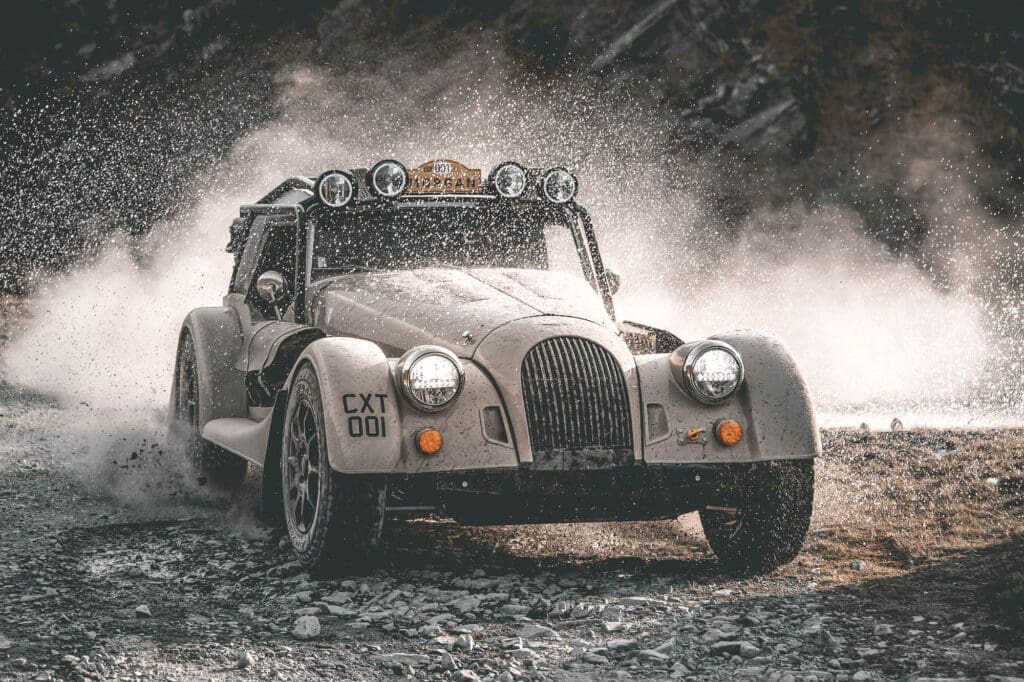 Fotoserie: off-road Morgan Plus Four CX-T