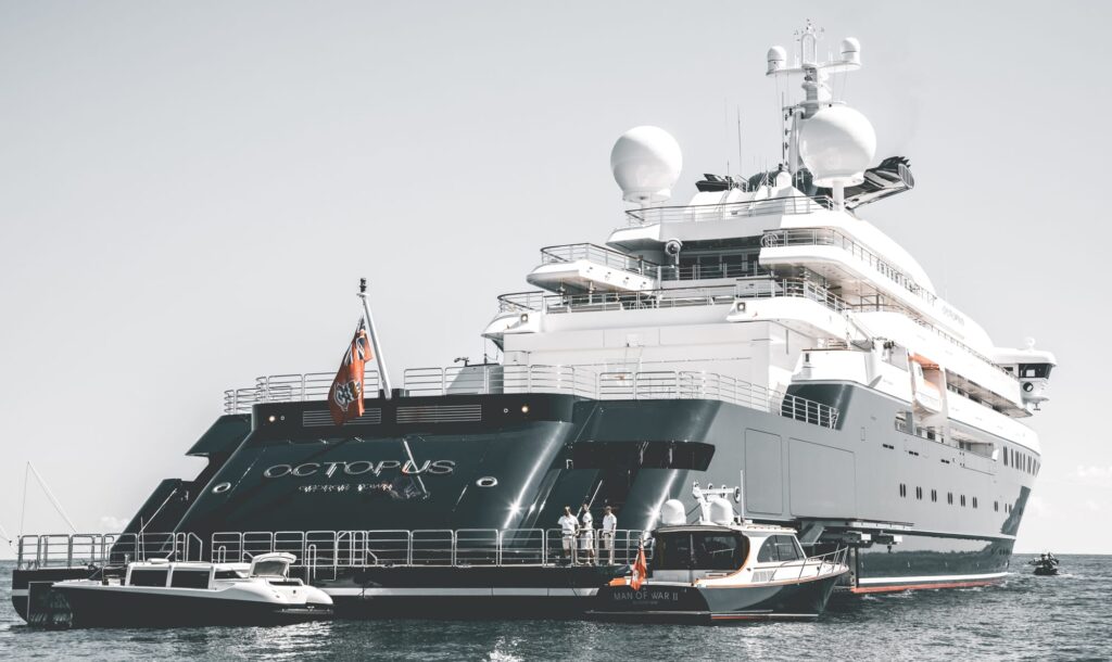 Een kijkje op het superjacht Octopus van de overleden Paul Allen