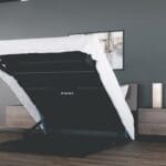 home gym, Dit inklapbare bed tovert je slaapkamer om tot home gym