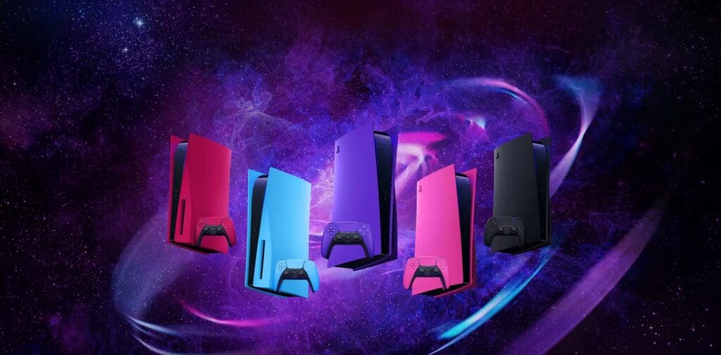 Een beetje kleur: nieuwe covers voor de PS5