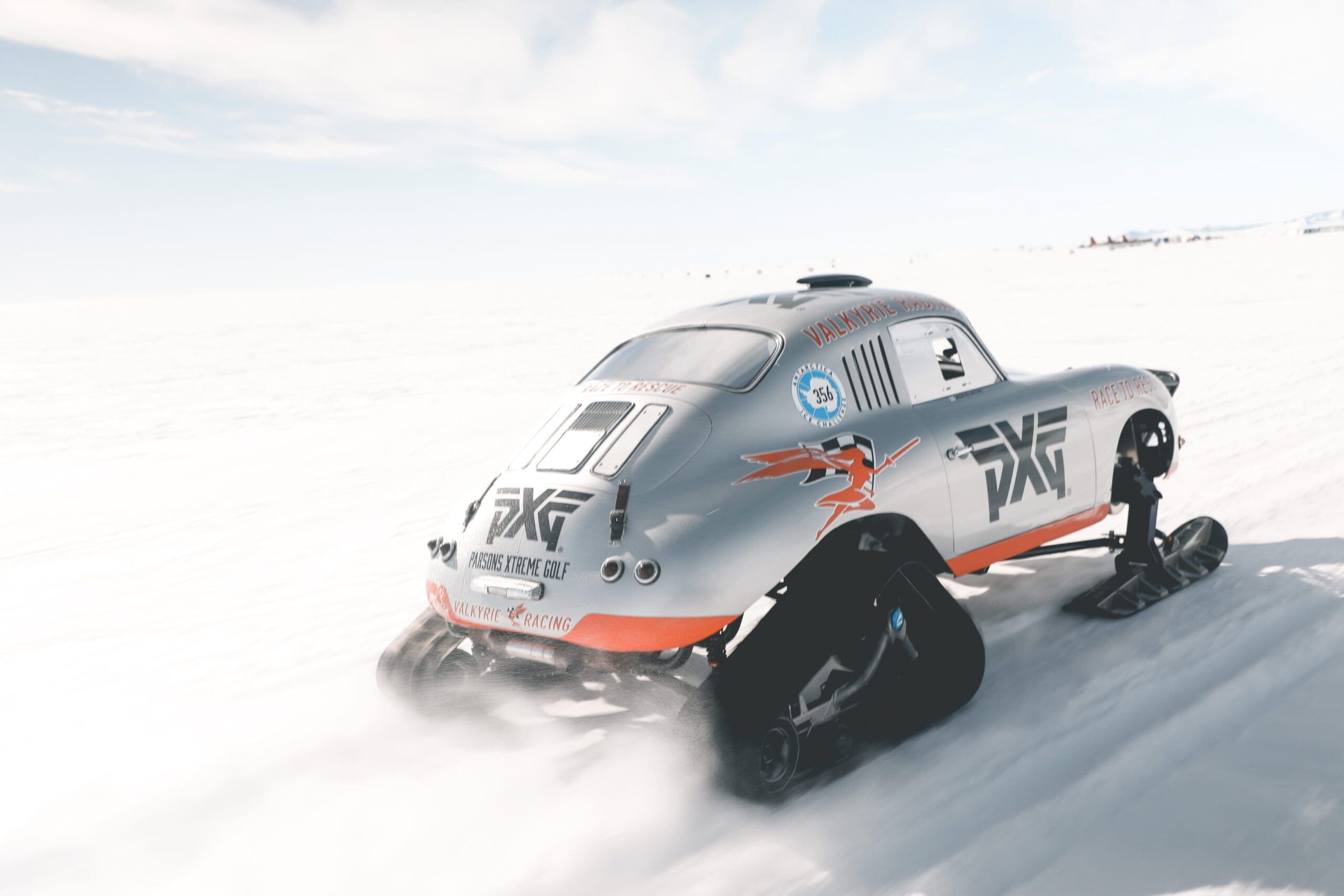Polar Porsche, Deze Polar Porsche 356 maakt zelfs Antarctica onveilig