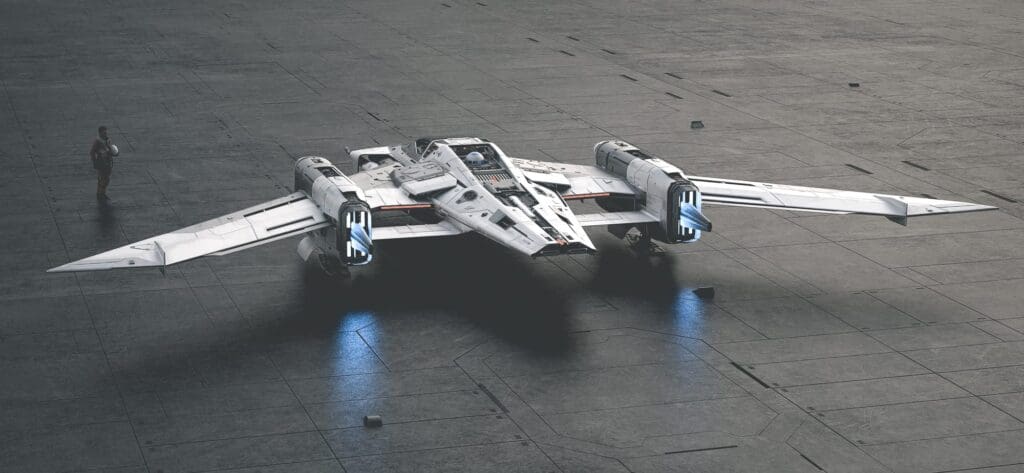 Tri-Wing S-91x Pegasus Starfighter