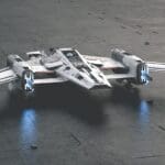 Tri-Wing S-91x Pegasus Starfighter
