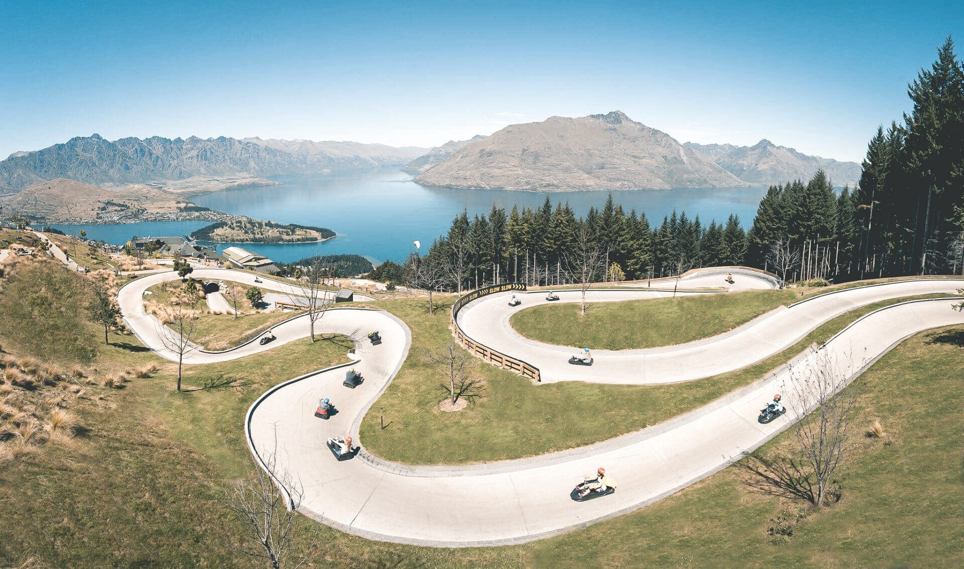 Goals: real-life Mario Kart in Nieuw-Zeeland