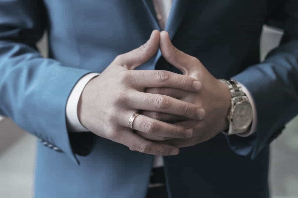 Vijf regels voor het dragen van een ring