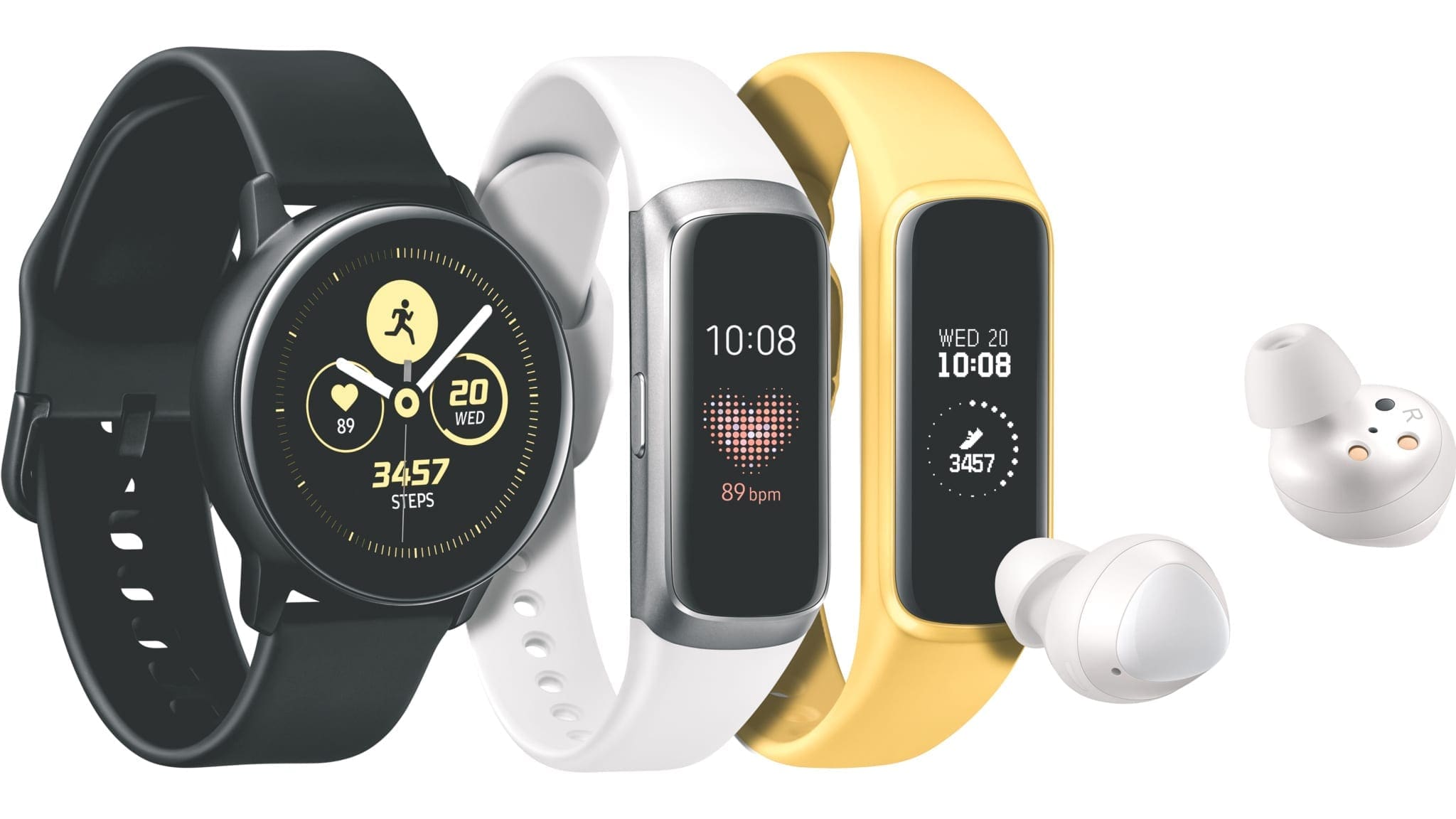 Dit zijn de drie nieuwe Samsung wearables