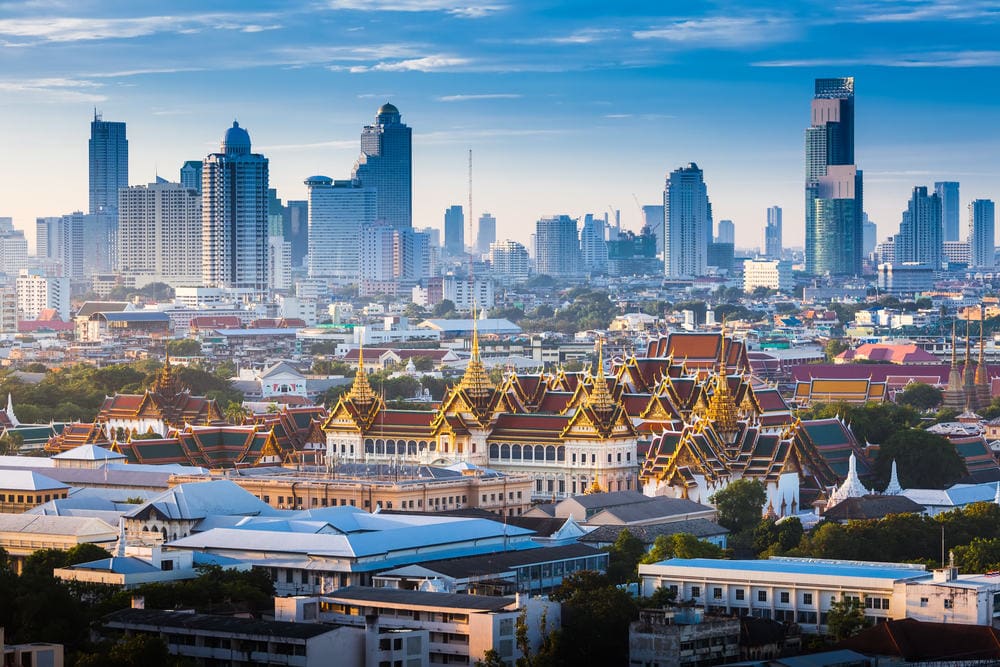 Thailand Bangkok skyline