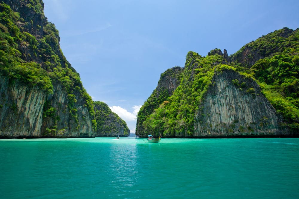 Thailand cliff