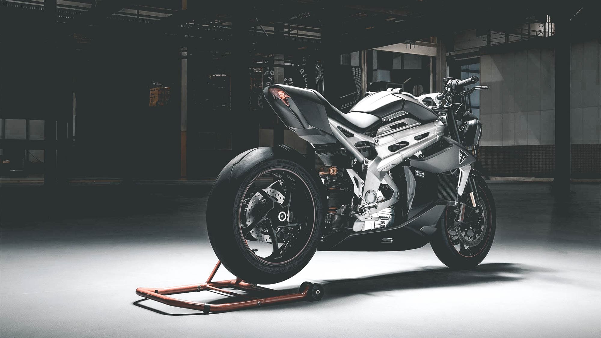 triumph te-1, Aandachttrekker met stekker: de <strong>Triumph TE-1</strong>