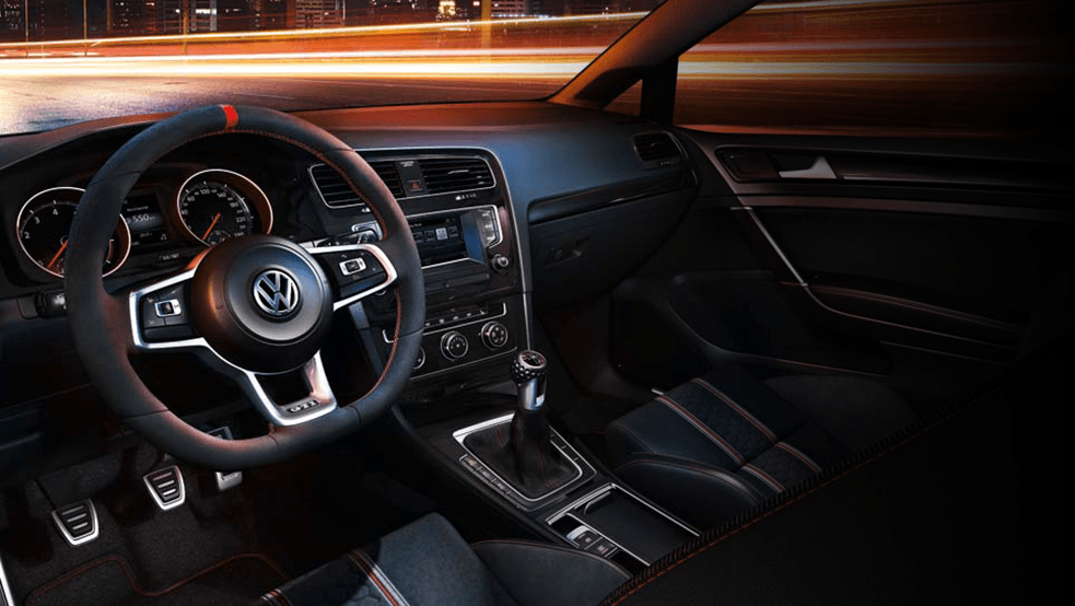 Volkswagen Golf GTI Clubsport interieur