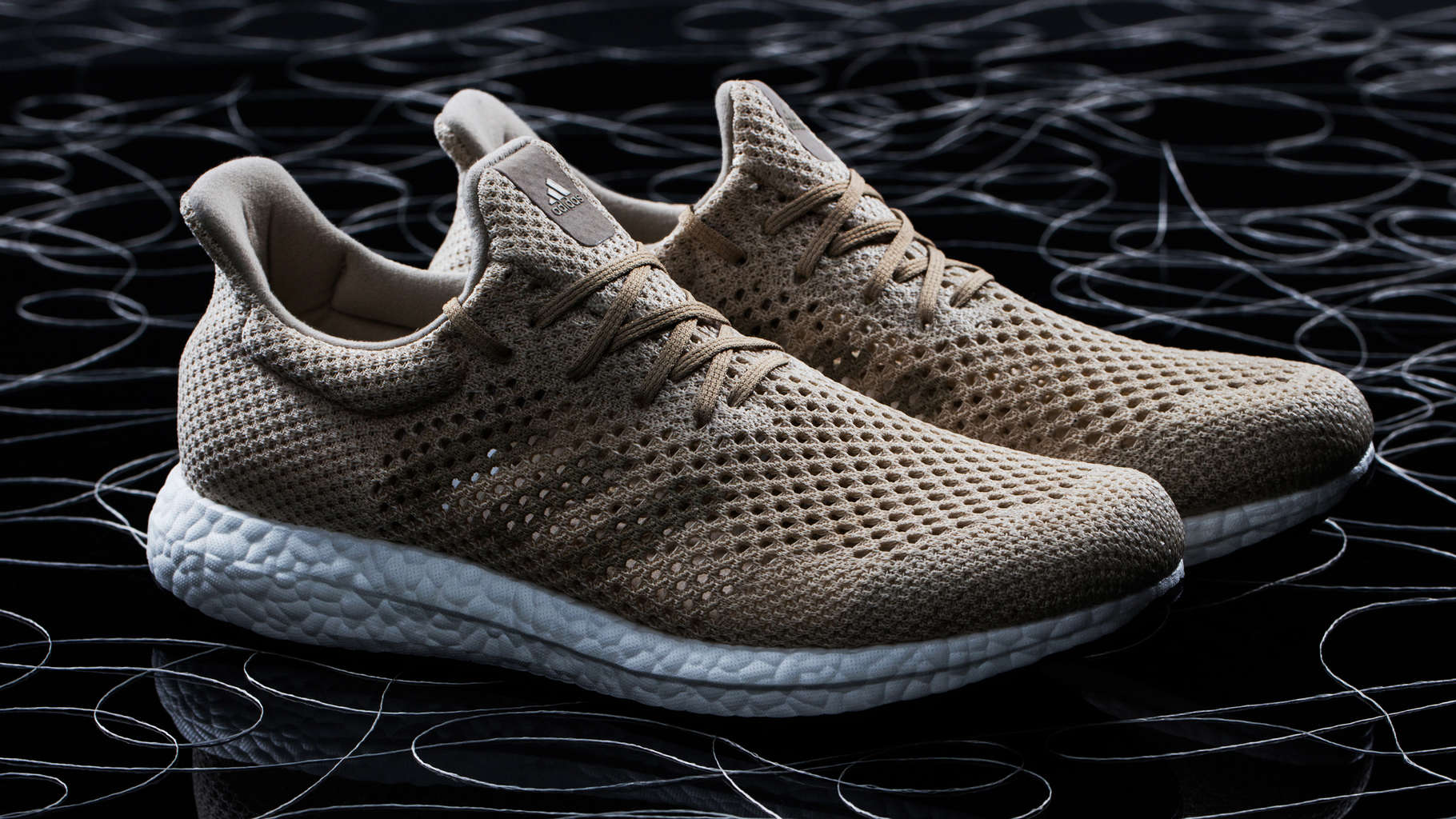 Adidas gemaakt van spinnenzijde