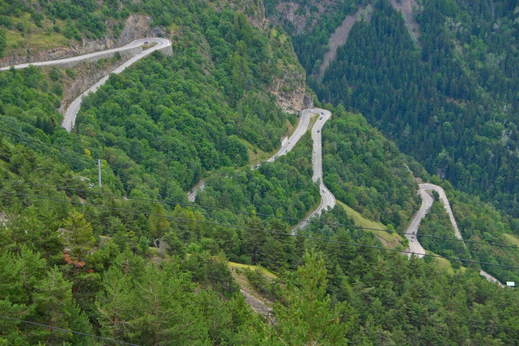 Alpe D'huez - Curve