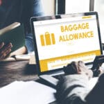 Baggage Luggage Allowance Passenger Plane Concept