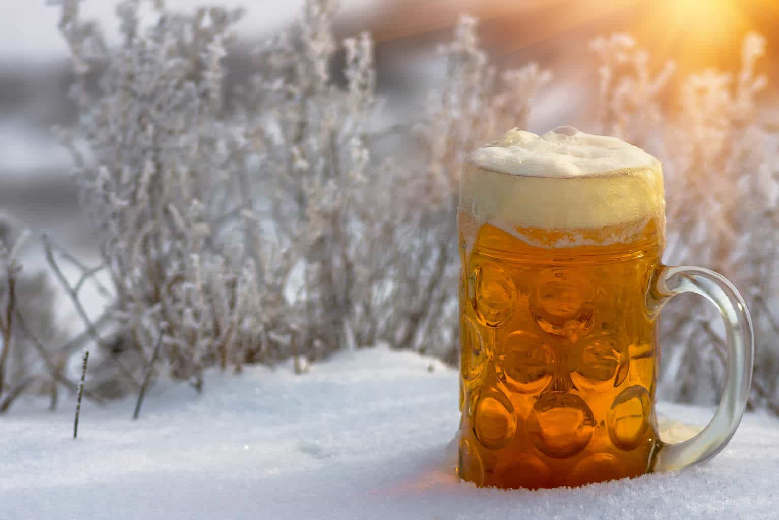 Beer In The Snow