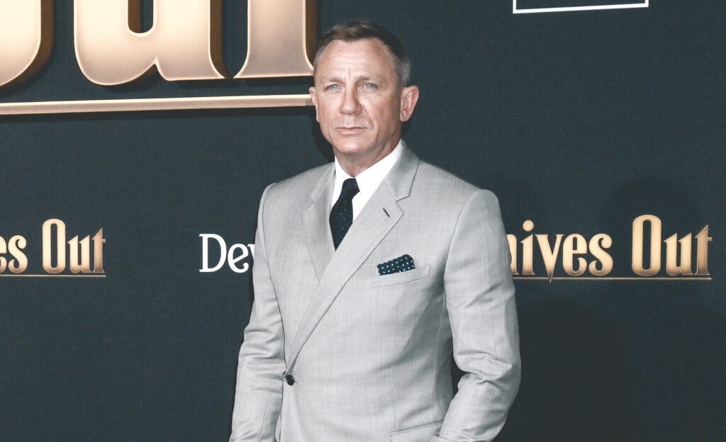 Waar zijn Daniel Craigs spieren gebleven?