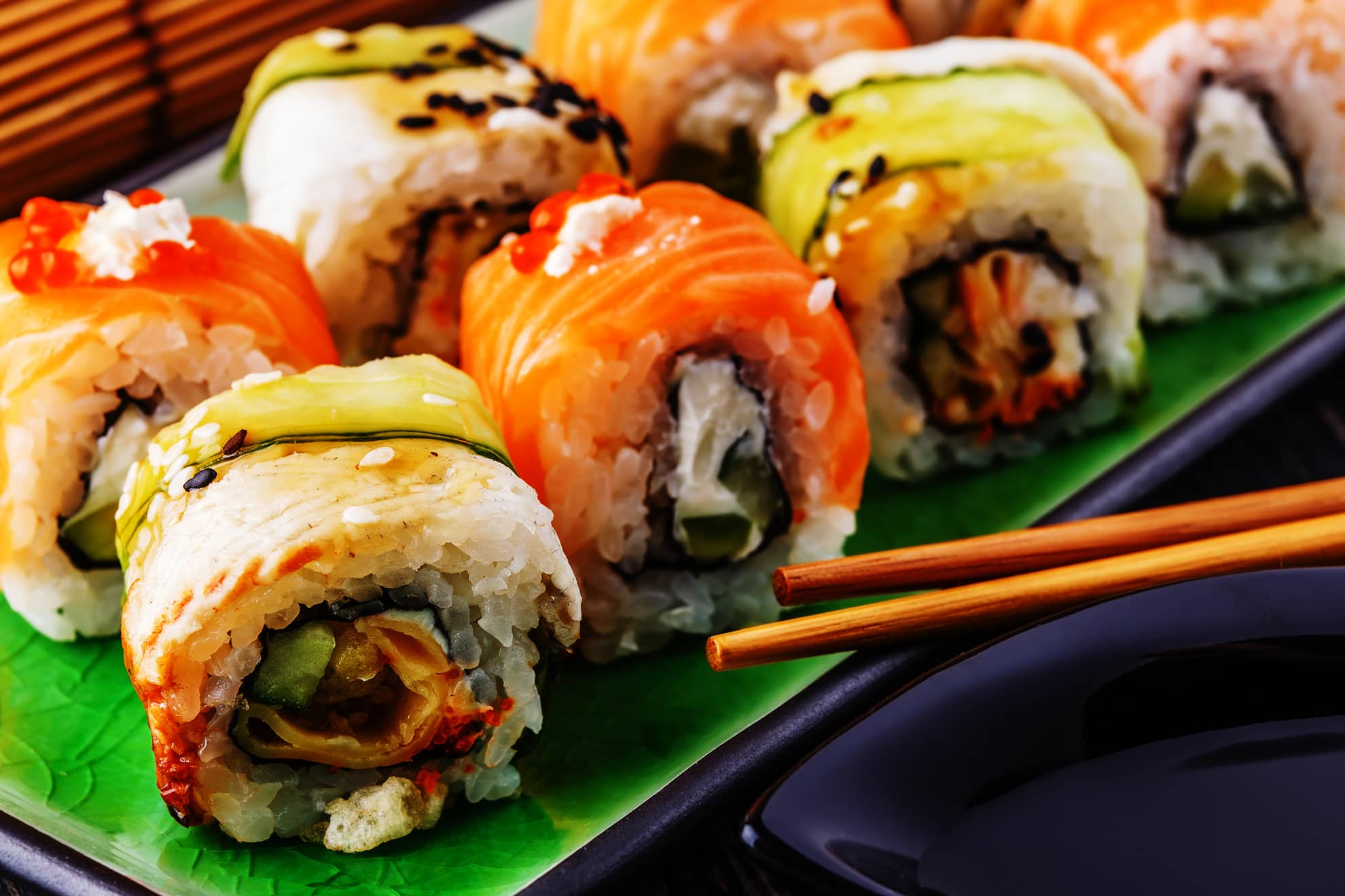 Sushi wasabi