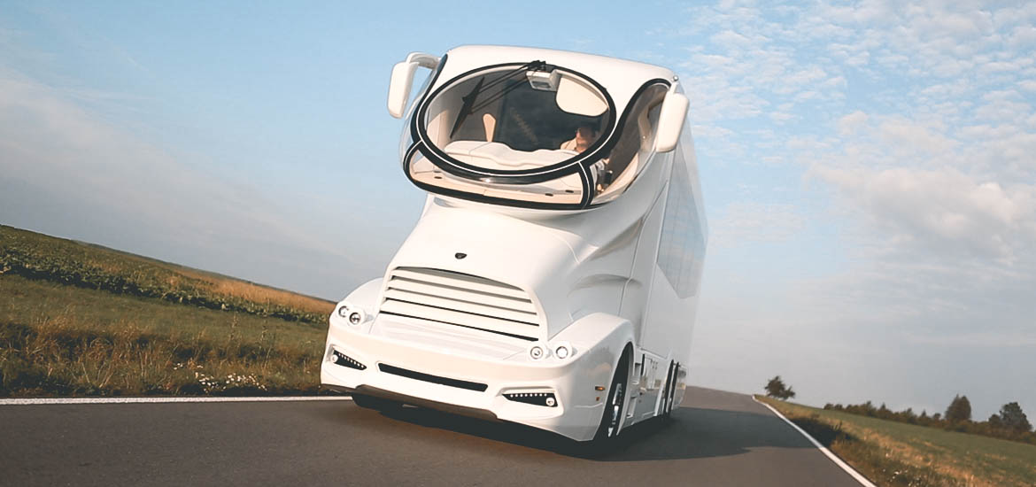 Over de top: dit is de duurste camper ter wereld met dakterras en een spa