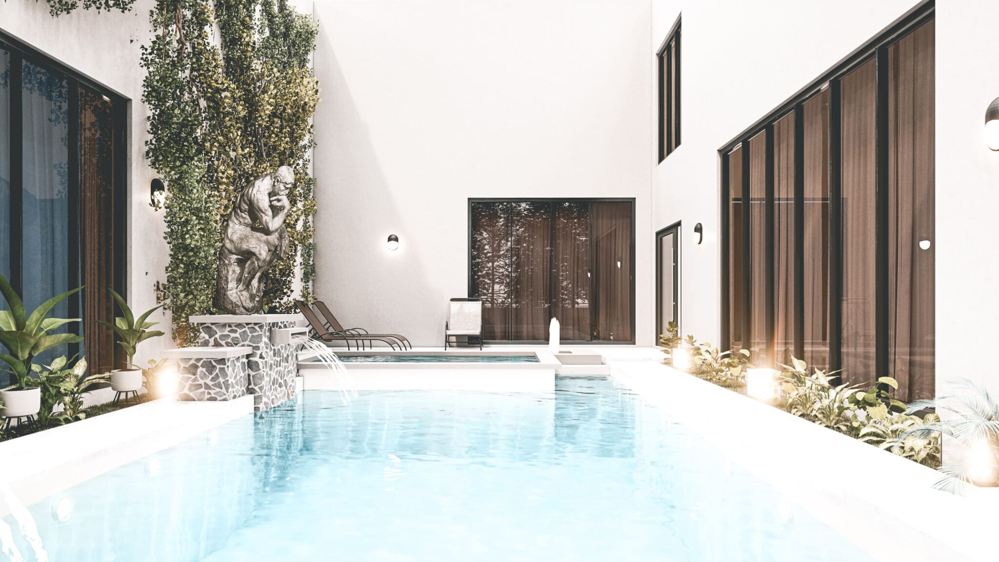 De Nederlandse weerdepressie ontvluchten in deze designvilla’s