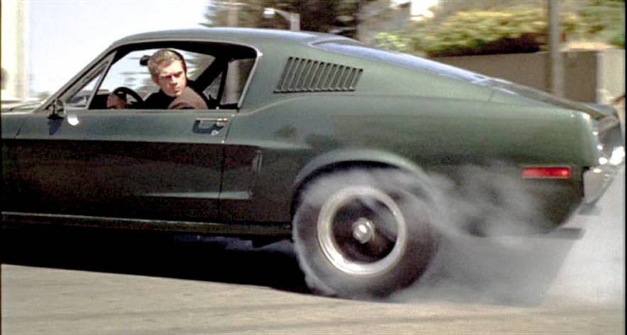 Steve McQueen in Mustang Bullitt