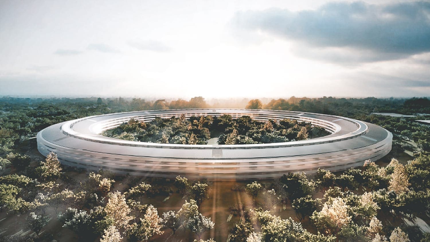 Een kijkje in ’t buitenaardse hoofdkantoor van Apple