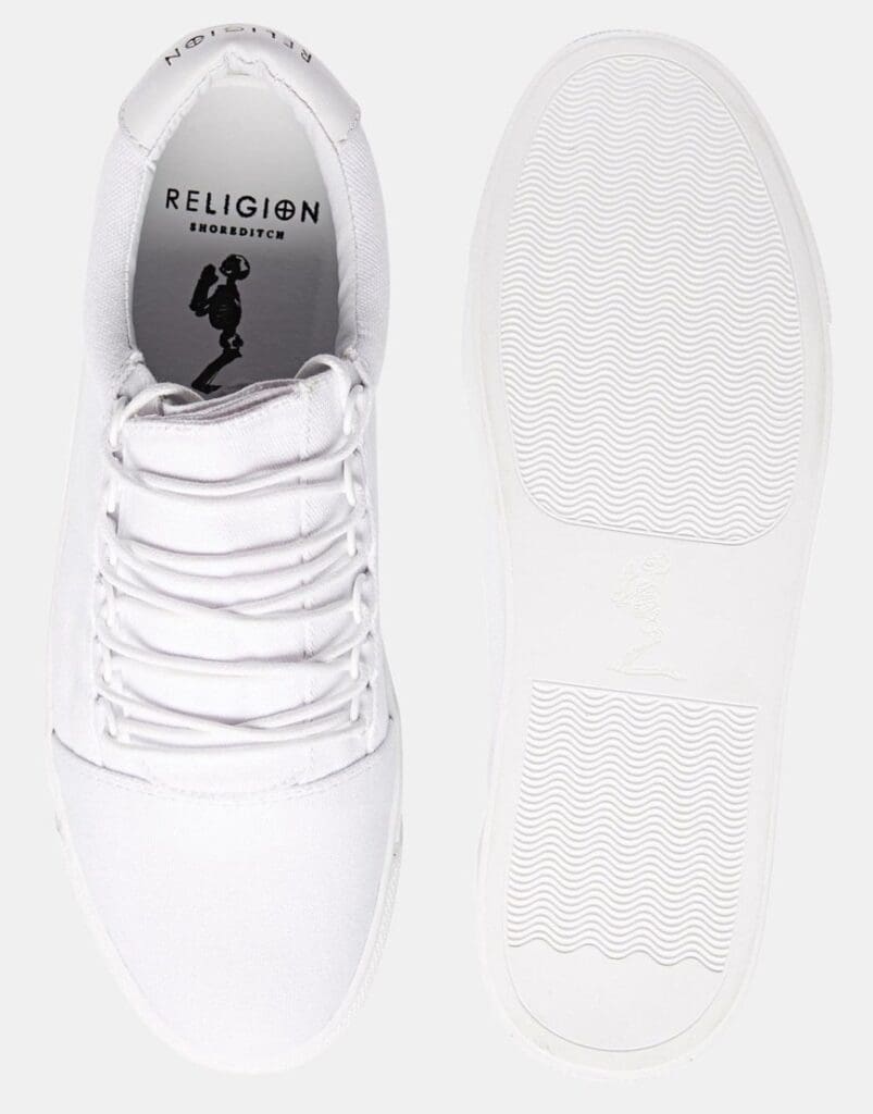 Religion Canvas Low Trainers2