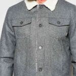 ASOS wool bomber jacket 2
