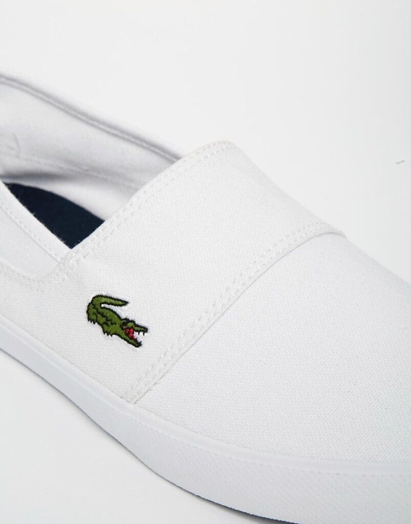Lacoste Marice Slip On Plimsolls 1 - witte sneakers