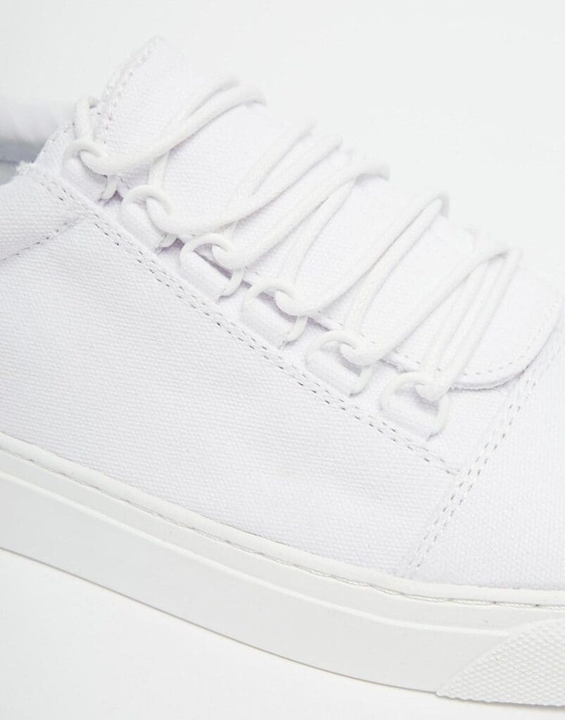 Religion Canvas Low Trainers 1