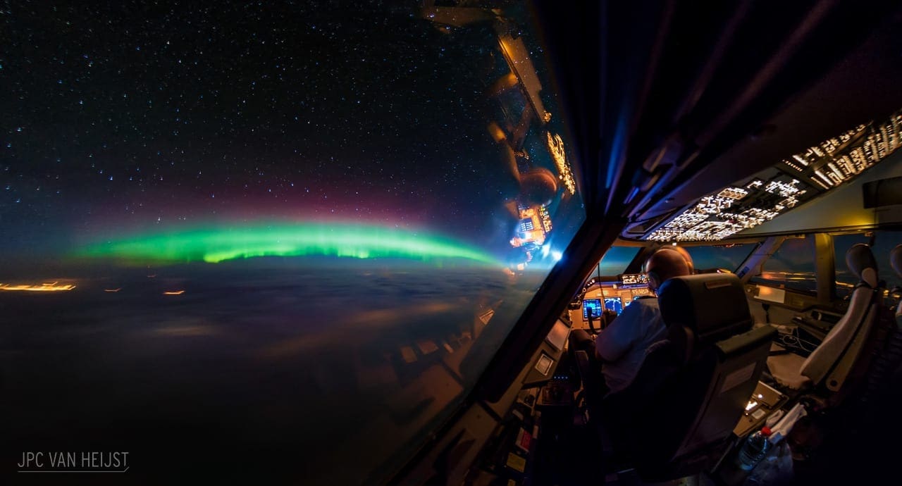 Spectaculaire foto’s van een piloot uit een vliegtuig